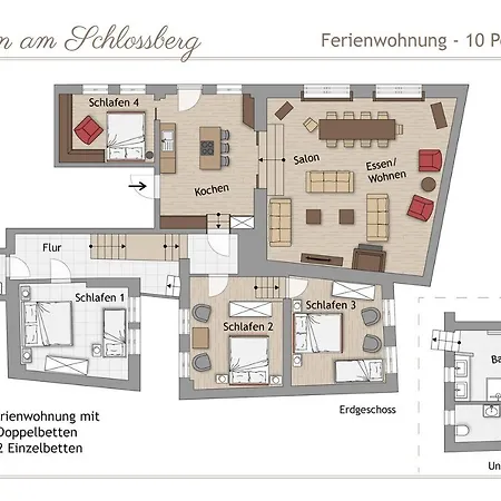 Salon Am Schlossberg Quedlinburg Eksteriør billede